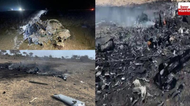 Jaisalmer Plane Crash Rajasthan News in hindi Indian Air Force plane crash 