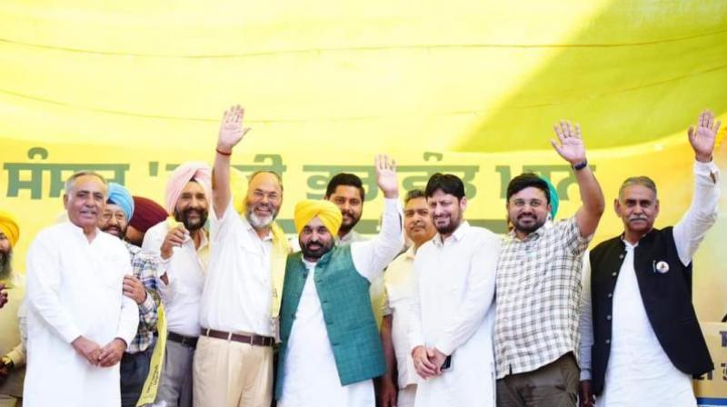 Chief Minister Bhagwant Mann campaigned in favor of Sherry Kalsi news in hindi