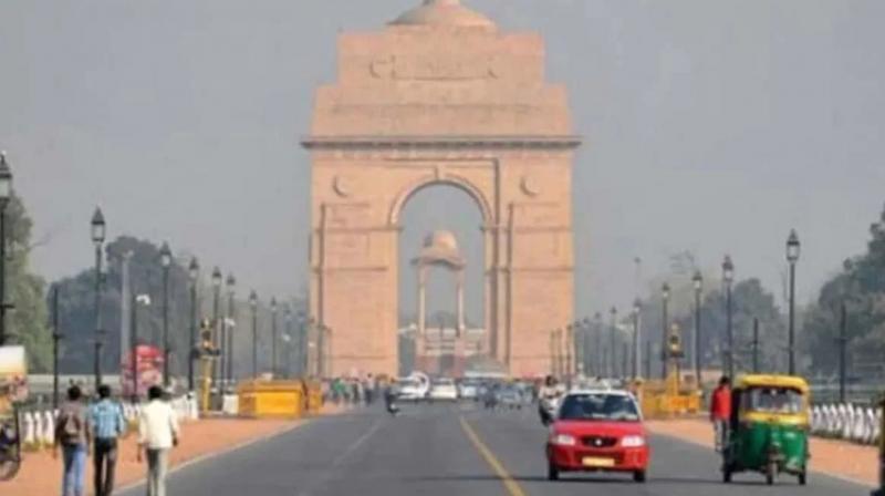 Delhi minimum temperature 8.3 degree Celsius, air quality index 'moderate'