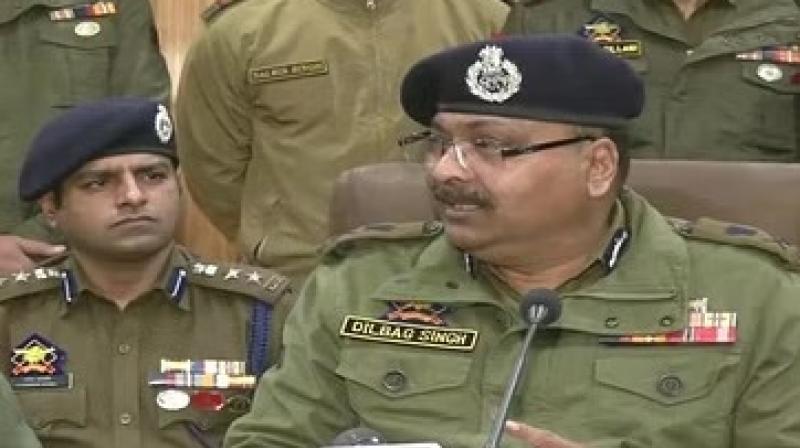 Terrorists involved in multiple blasts in Jammu arrested: DGP Dilbag Singh