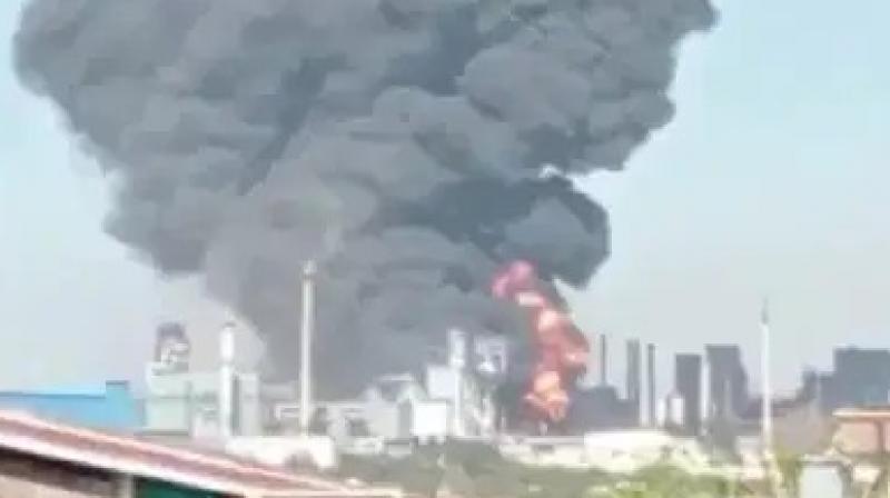 Fierce fire in chemical factory of Nashik, not controlled even after 24 hours..