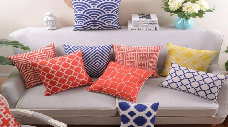 These cushion covers will give a cool look to your home, the house will look attractive