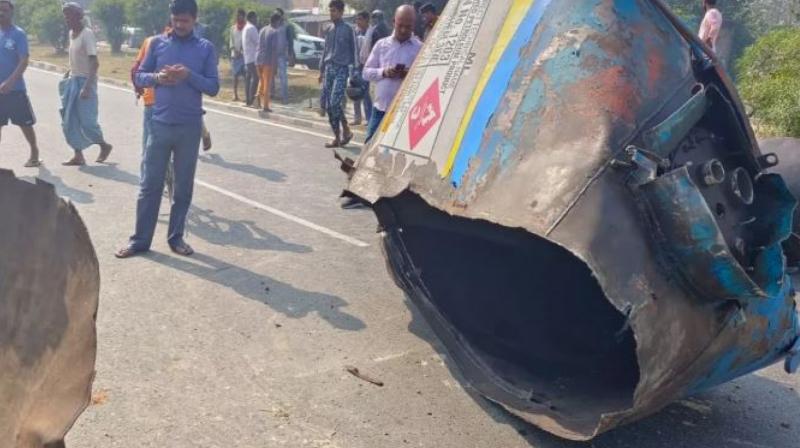 Bihar: Explosion during welding in an empty petrol tanker, three killed