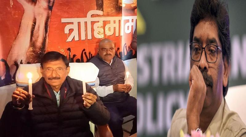Sanjay Seth's attack on Hemant Sarkar: Can't give electricity to the people, then leave the throne