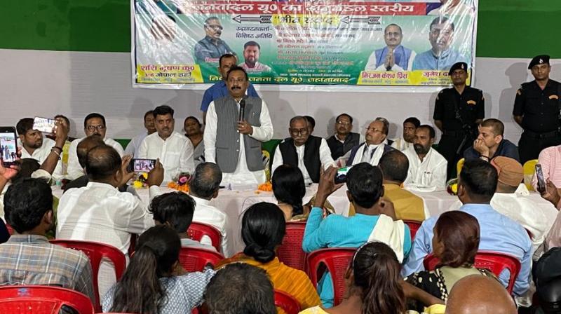 Standing firmly with Nitish Kumar for the development of Bihar: Ashok Chowdhary