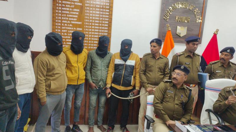 Bihar: Police arrested the criminals who created terror by looting