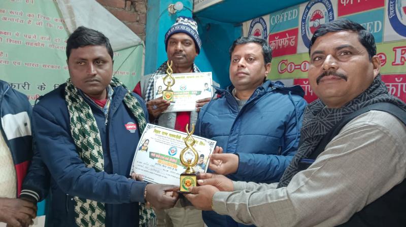 Bihar: Madan Kumar became the winner of eat fish competition