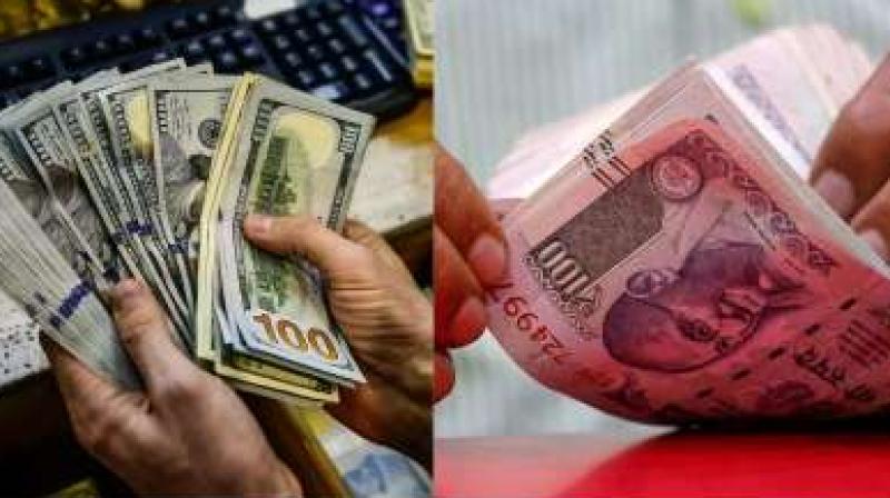 Rupee up by 17 paise at 82.65 per dollar