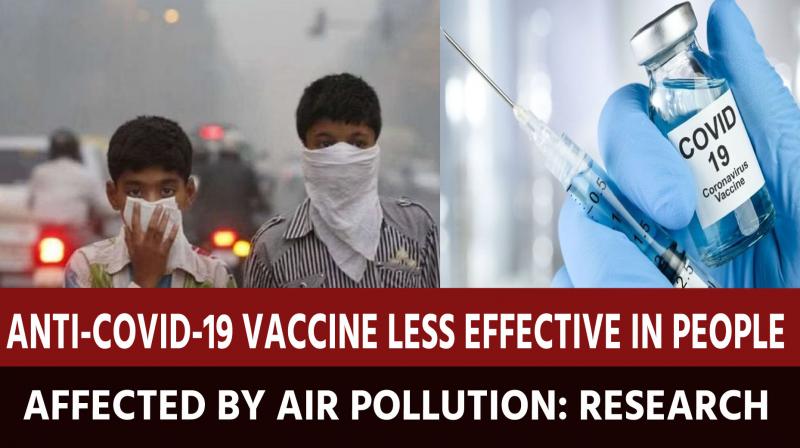 Anti-Covid-19 vaccine less effective in people affected by air pollution: Research