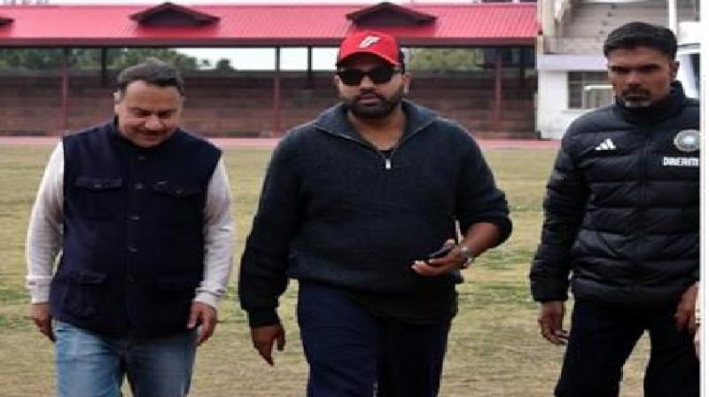 Rohit Sharma reached Himachal Pradesh before Dharamshala Test news in hindi