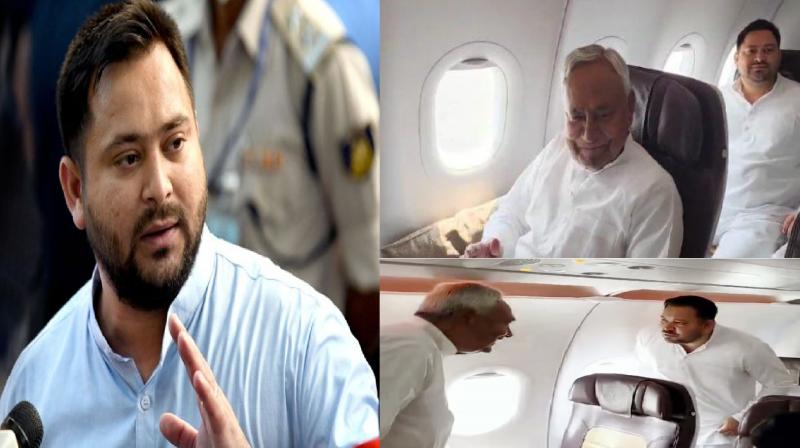 Be patient, see what happens, statement of Tejashwi Yadav, who reached Delhi with Nitish Kumar