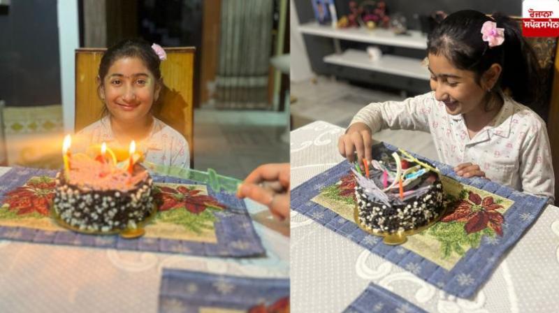 Girl dies after eating birthday cake Patiala news in hindi