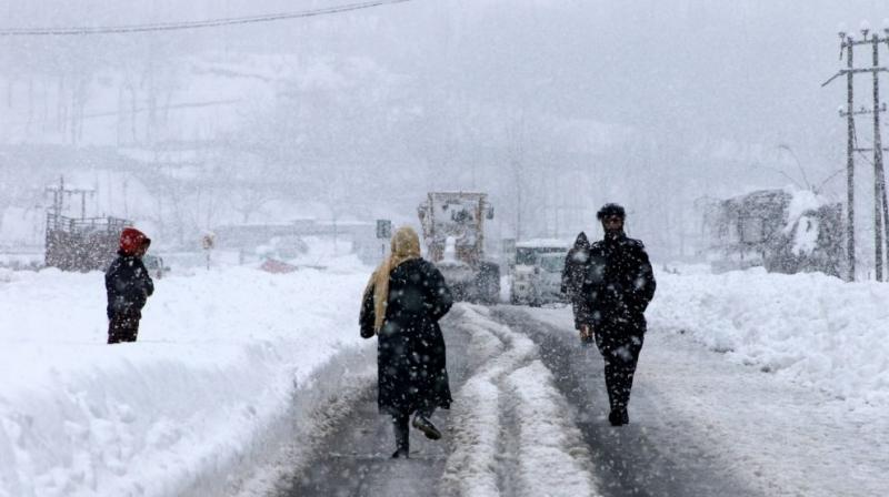 Severe cold in Jammu and Kashmir, night temperature below zero