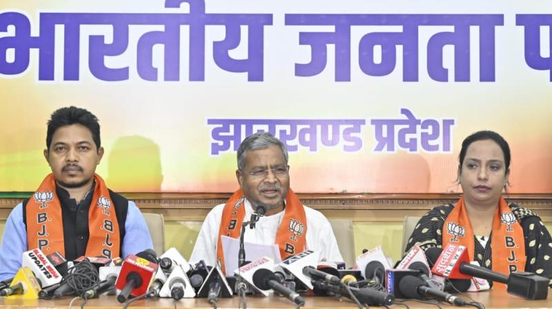 Babulal Marandi announced upcoming programs of BJP party news in hindi