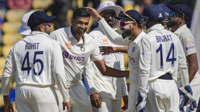 Jadeja's five wickets reduced Australia to 177 runs, India's 77 runs for one wicket