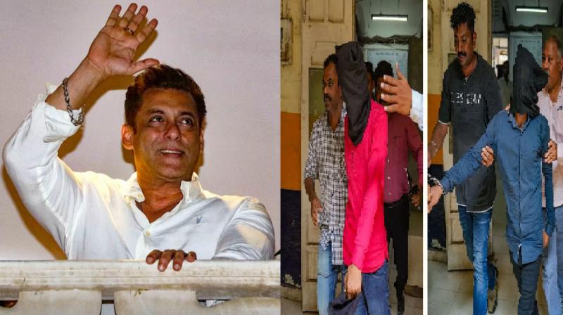 Salman Khan House Firing case Both Shooters Sent To 10-Day Police Custody By Mumbai Court