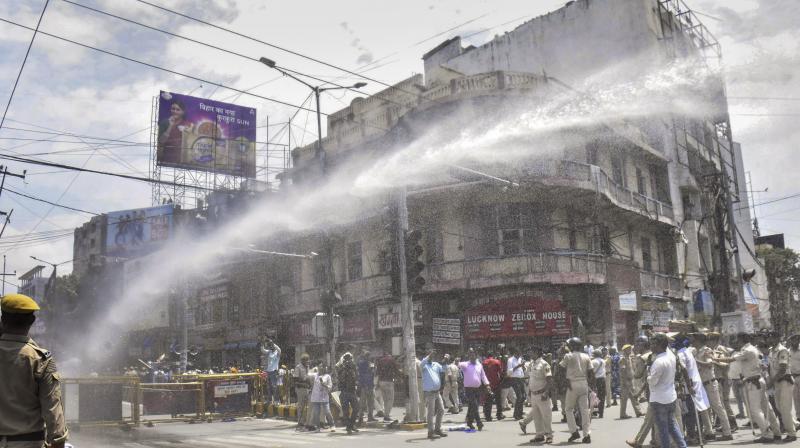 Bharat Bandh Today Traffic disrupted in some districts during Bharat Bandh in Bihar( photo -pti