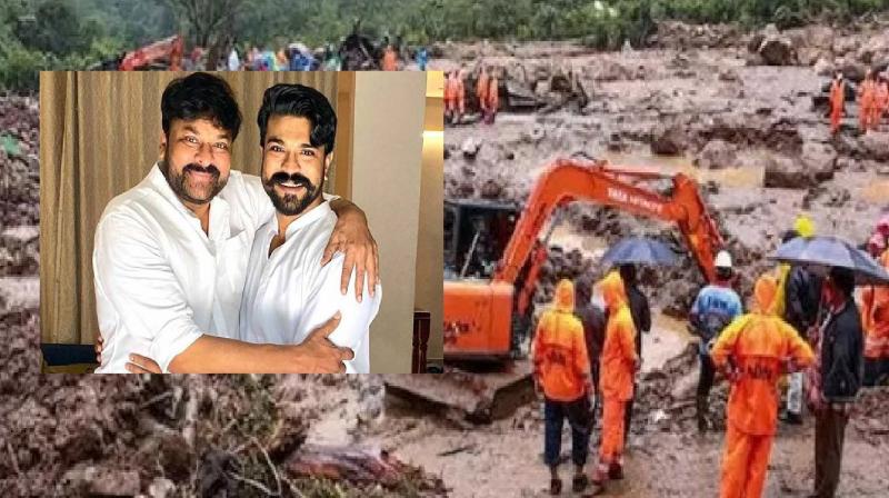 Chiranjeevi and Ram Charan came forward to help Wayanad victims news in hindi