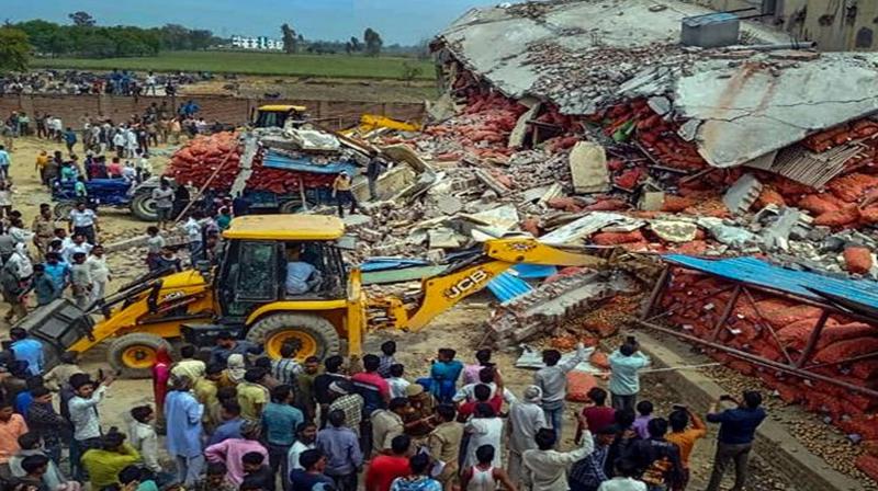 UP: Cold storage roof collapses, two killed, many feared trapped under debris