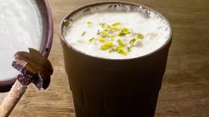 Drinking Lassi relieves many health related problems