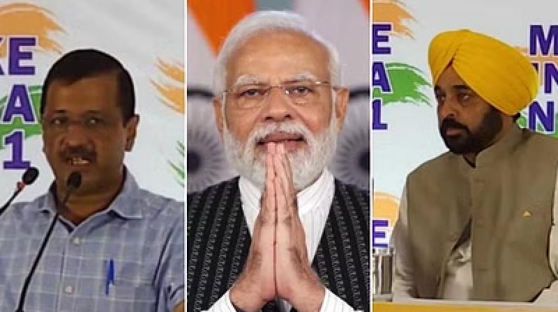 Prime Minister Modi, CM Mann and Kejriwal congratulated the countrymen on Republic Day