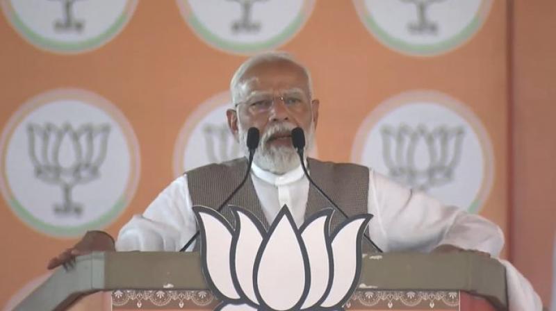 'Modi's strong government has demolished the wall of Article 370', said Prime Minister Modi in Haryana