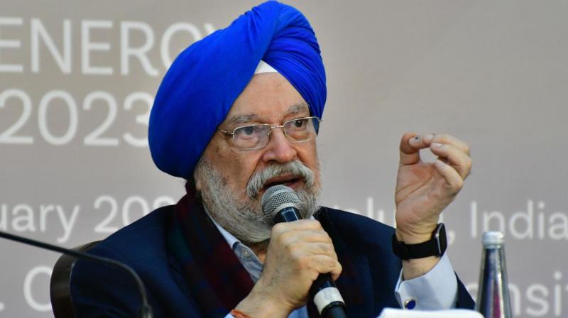  Petroleum and Natural Gas Minister Hardeep Singh Puri