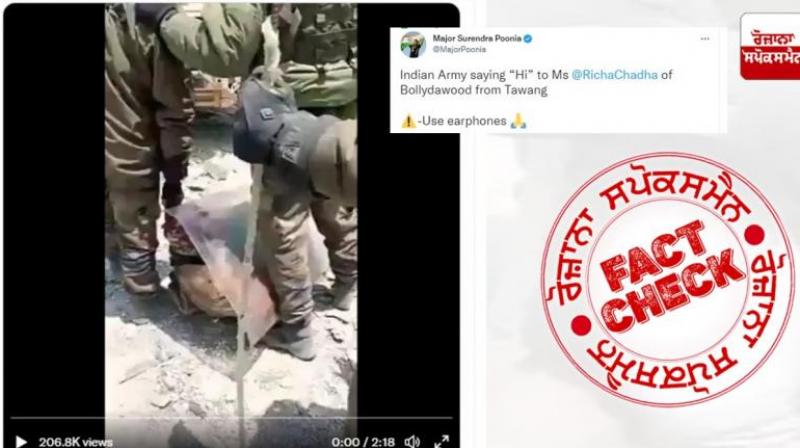 Fact Check: This viral video is not about the recent skirmish with China