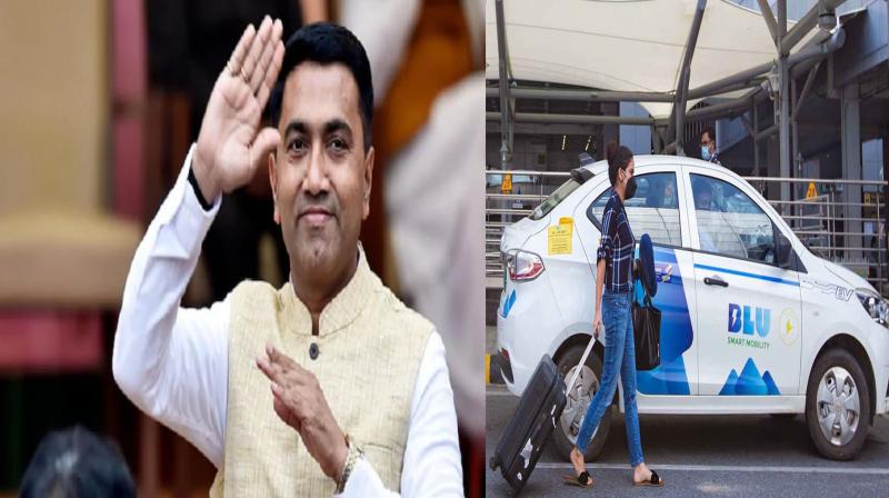 Goa: Manohar Sarkar to start 'Blue Cab' service at International Airport