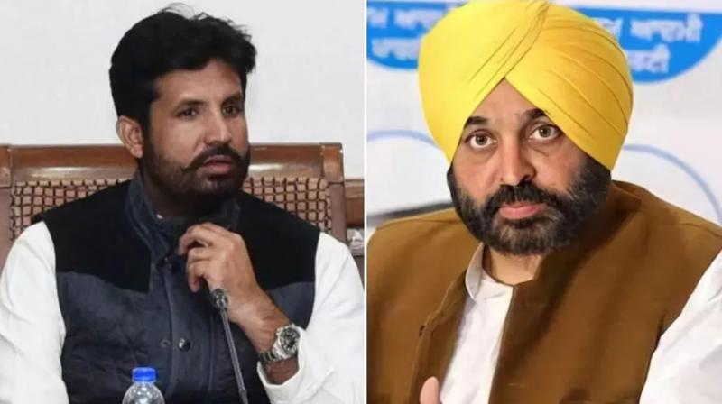 CM Bhagwant Mann replied to Raja Waring 'with evidence'