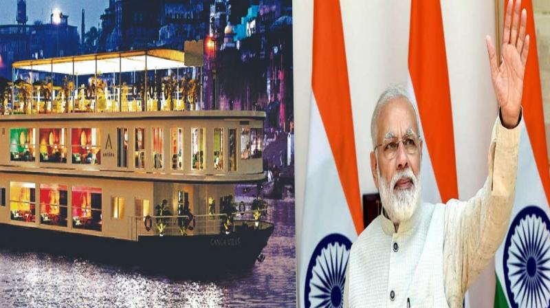 PM to flag off world's longest river cruise 'Ganga Vilas' on Friday