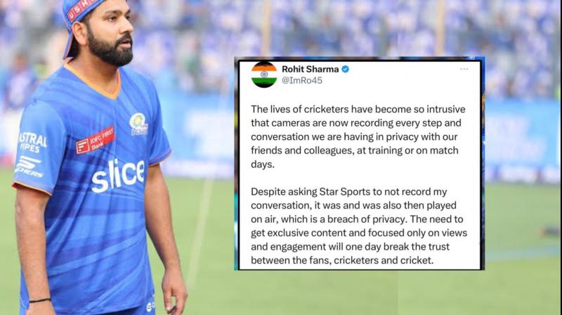 Rohit Sharma angry over video controversy news in hindi