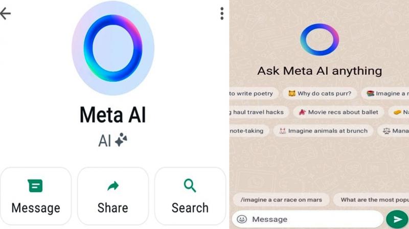 WhatsApp Meta AI chatbot testing begins in India news in hindi