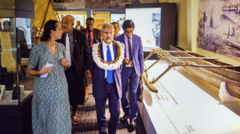 Jaishankar, President of Fiji Katoniveri inaugurates 'Solarization Project'