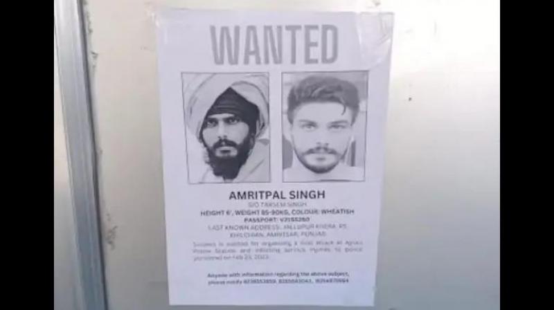 Posters of Amritpal Singh on Indo-Nepal border, alert issued