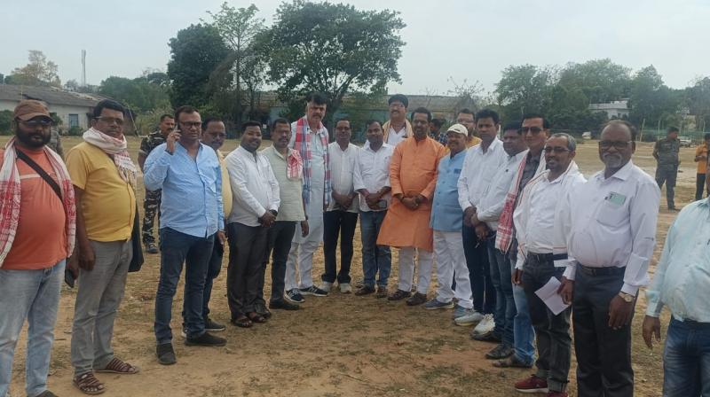 State Congress President inspected Rahul Gandhi's proposed rally venue news in hindi