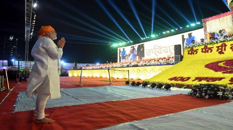 PM pays tribute Sri Guru Tegh Bahadur Ji on his birth anniversary news