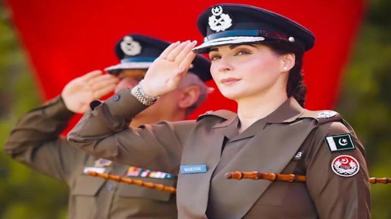Maryam Nawaz gets into trouble wearing police uniform filed petition 