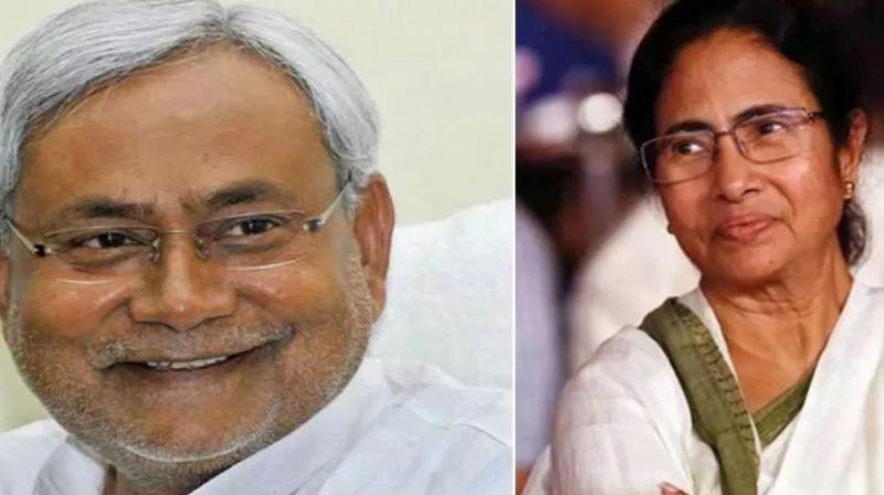 CM Nitish Kumar reached Kolkata to meet Didi