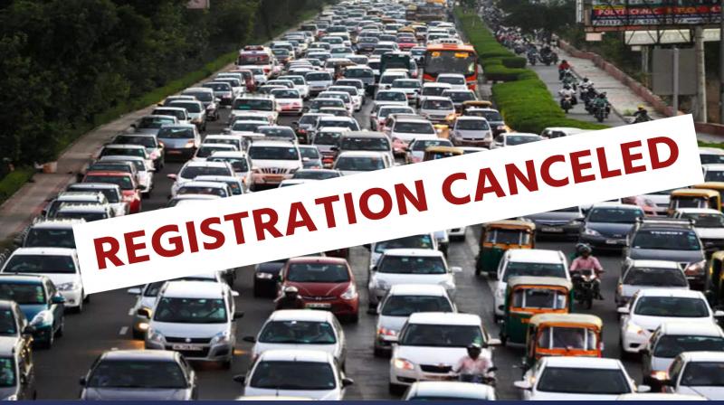 Registration of over 54 lakh vehicles canceled in Delhi