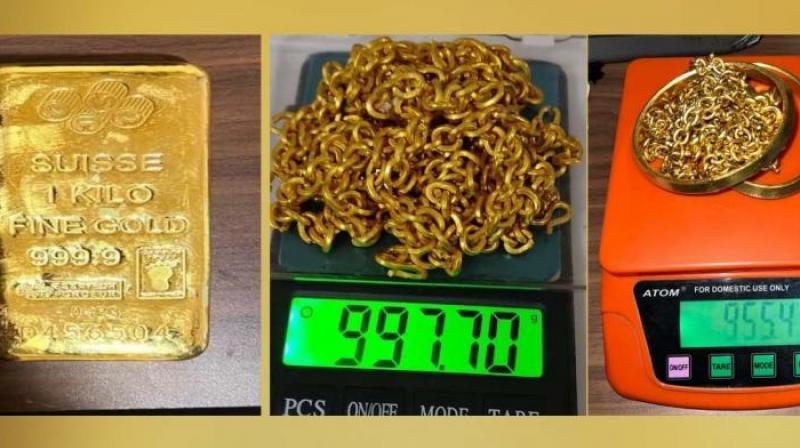 Mumbai: Airport Customs seize gold worth Rs 1.58 crore