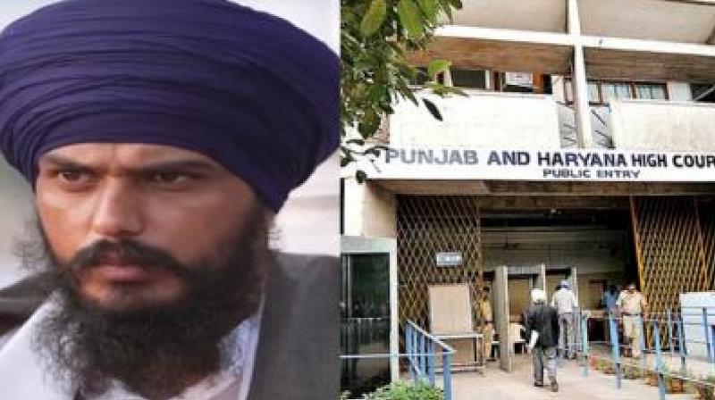 Punjab and Haryana High Court notice to Amritpal Singh lodged in Dibrugarh jail under NSA