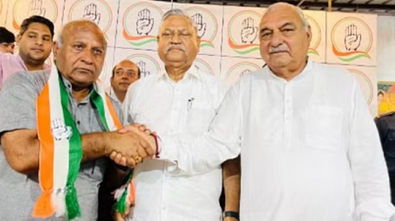 Haryana Elections: BJP leader Karnadev Kamboj joins Congress