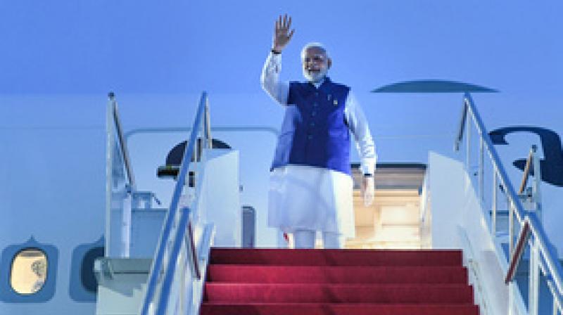 PM Modi leaves for home after attending G20 summit