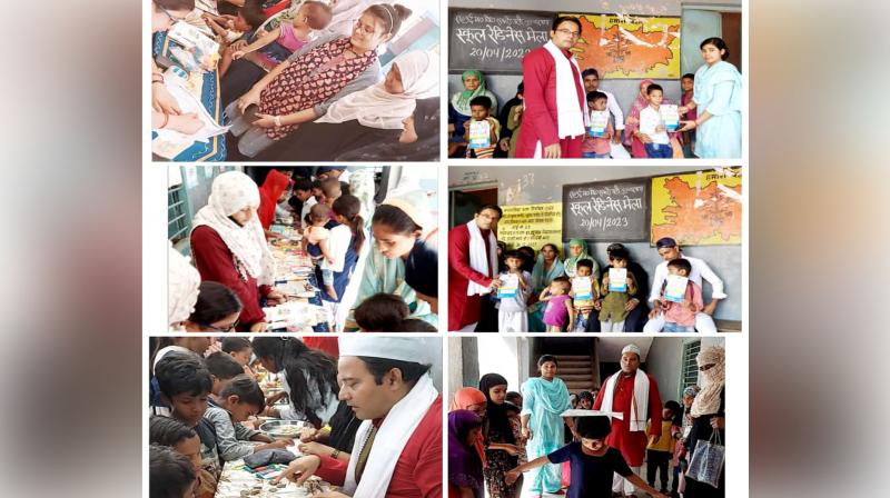School Readiness Fair organized by the first organization in Gulzarbagh