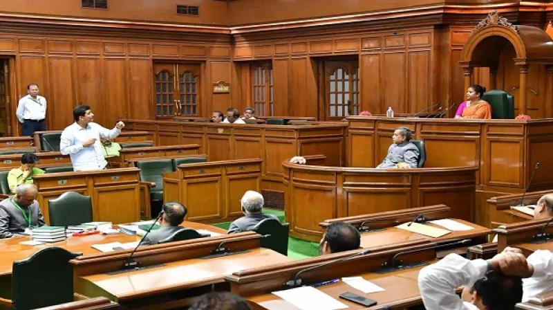 Four BJP MLAs expelled from Delhi Assembly for opposing discussion on Manipur