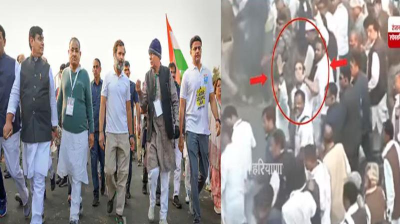 Bharat Jodo Yatra: Rahul gave 'flying kiss' to BJP workers, video going viral