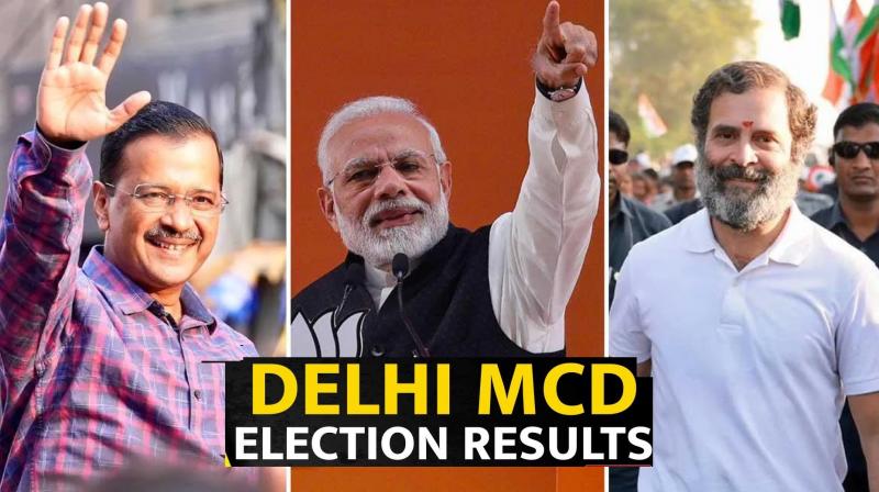 MCD Election: BJP ahead of AAP in early trends, who will die?