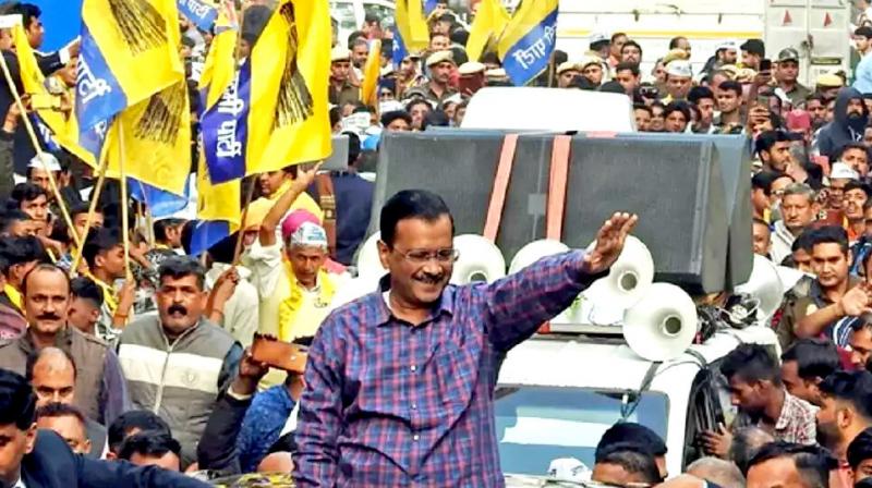 AAP jubilant over victory in MCD elections, promises better civic amenities