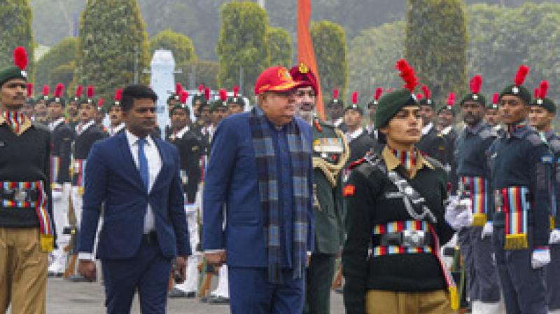 Dhankhar calls for keeping 'country first' in NCC Republic Day camp